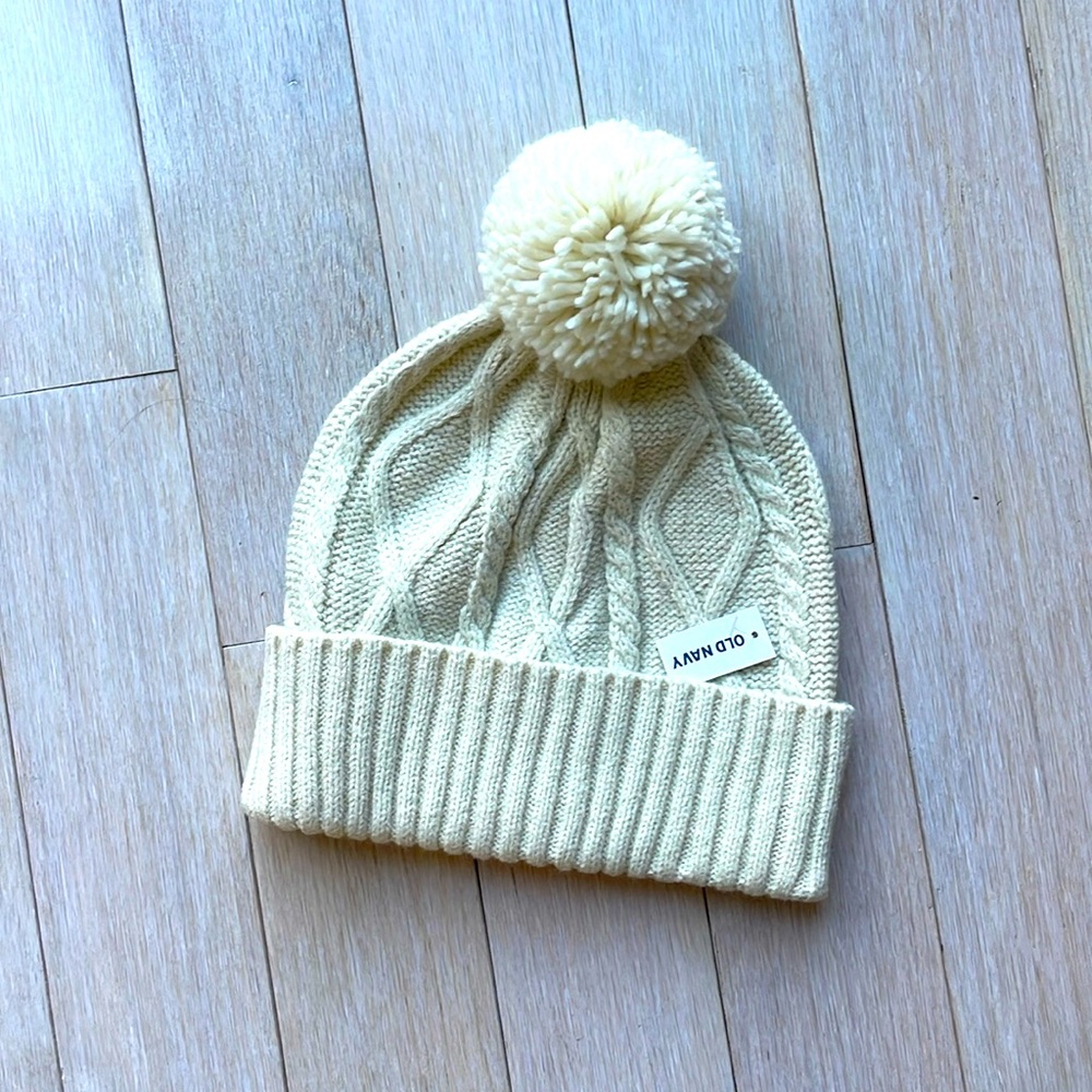 Old Navy Pom Pom Winter Hat